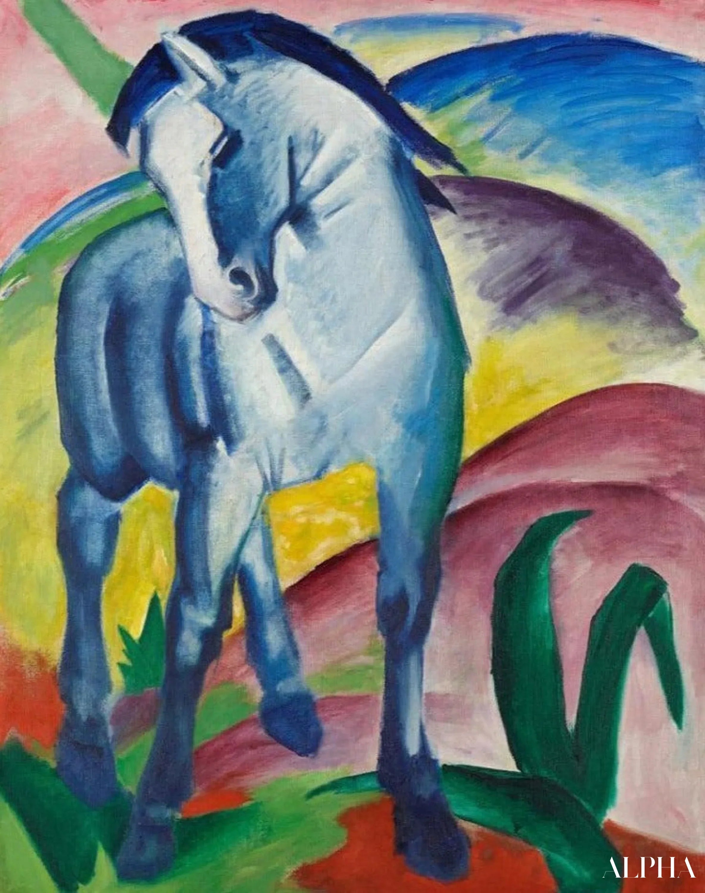 100 Beroemde Schilderijen van Franz Marc