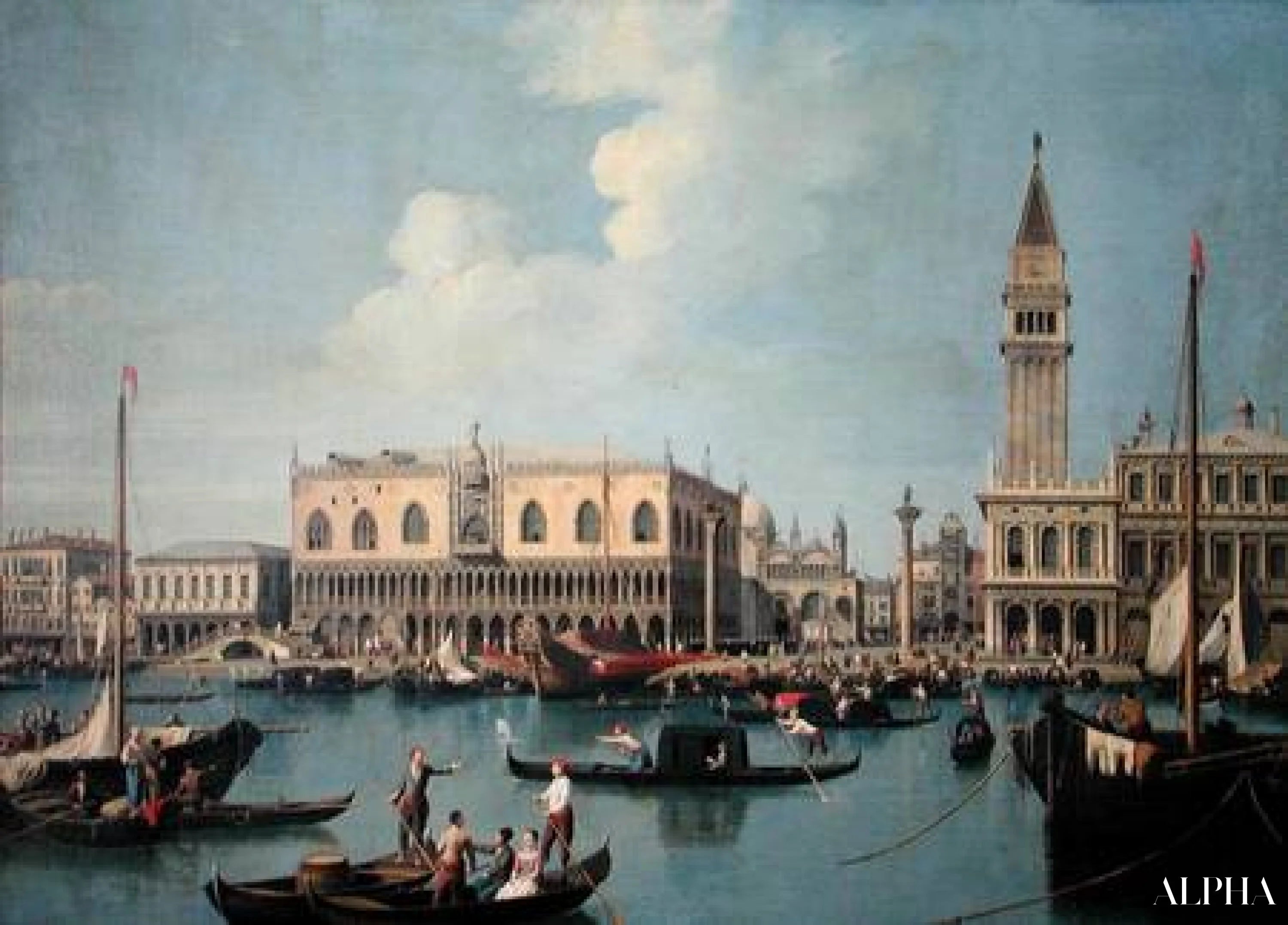 200 Beroemde Schilderijen van Giovanni Antonio Canal (Canaletto)