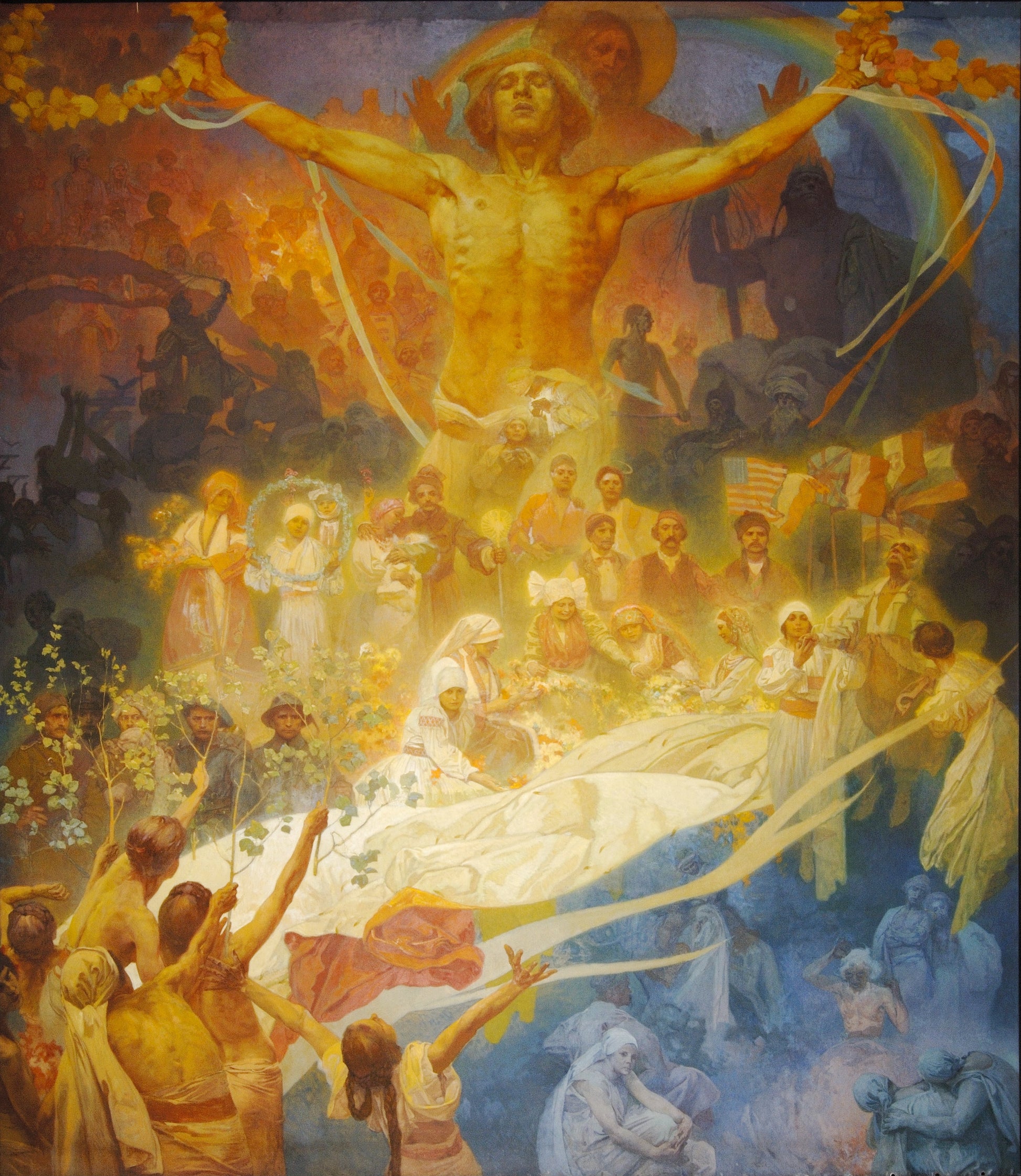 De Apothéose van de Slaven - Alphonse Mucha