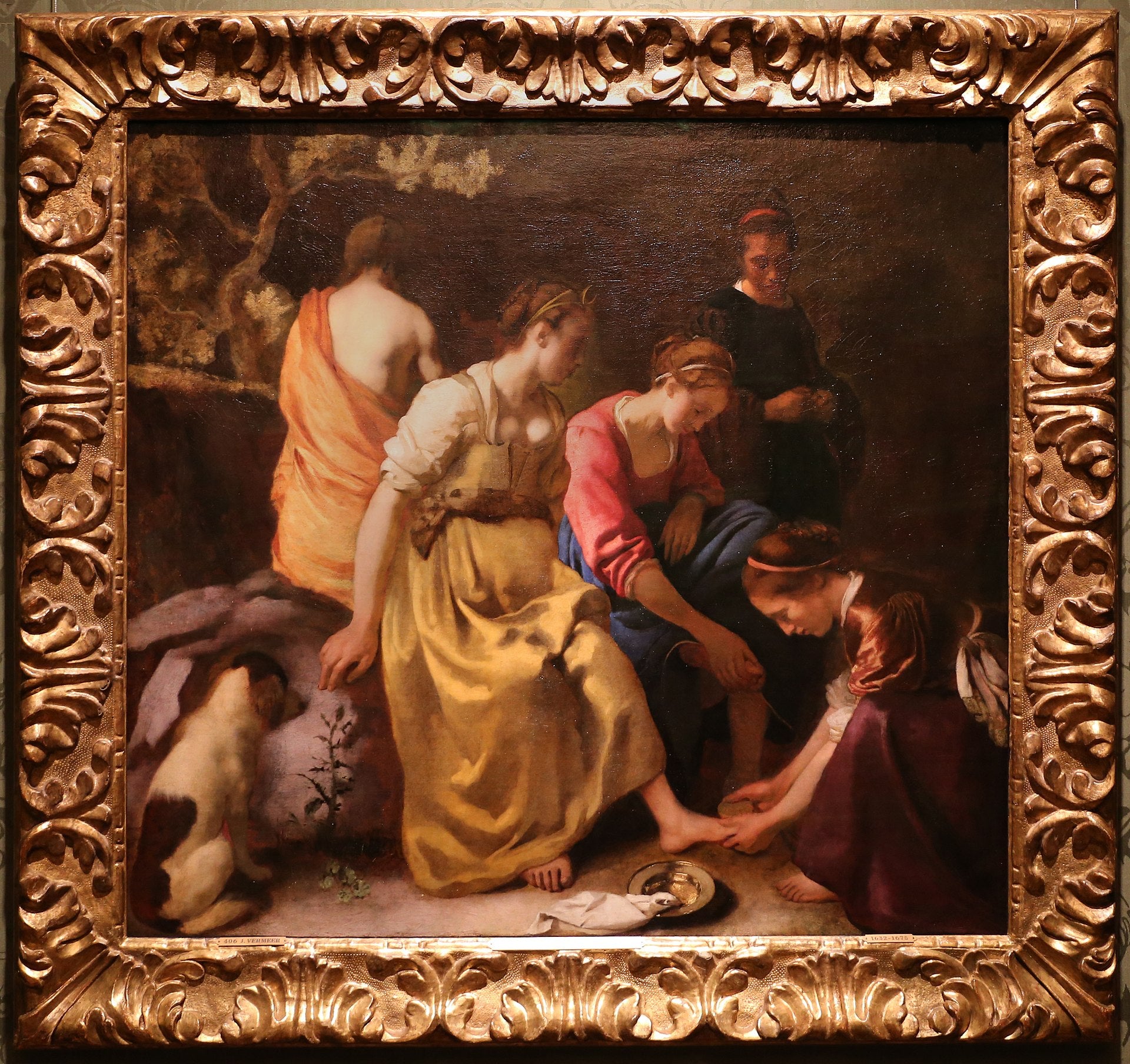 Diana en haar metgezellen - Johannes Vermeer