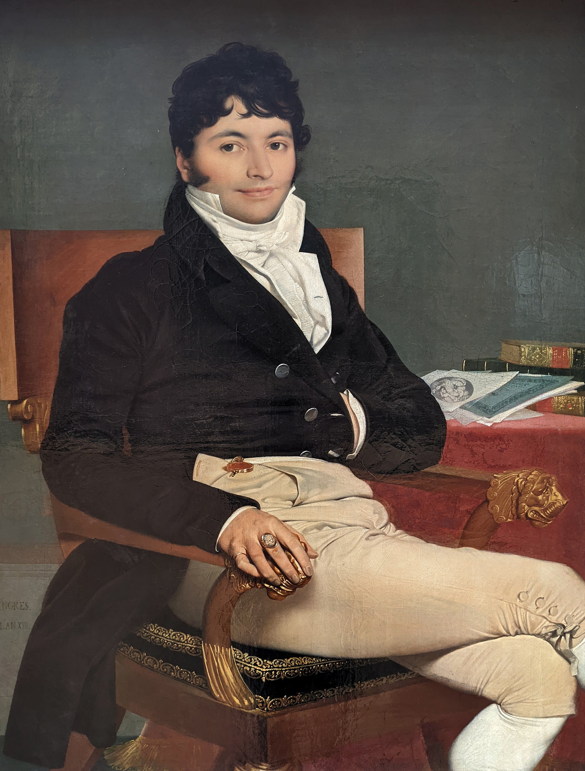 Mijnheer Philibert Rivière - Jean-Auguste-Dominique Ingres