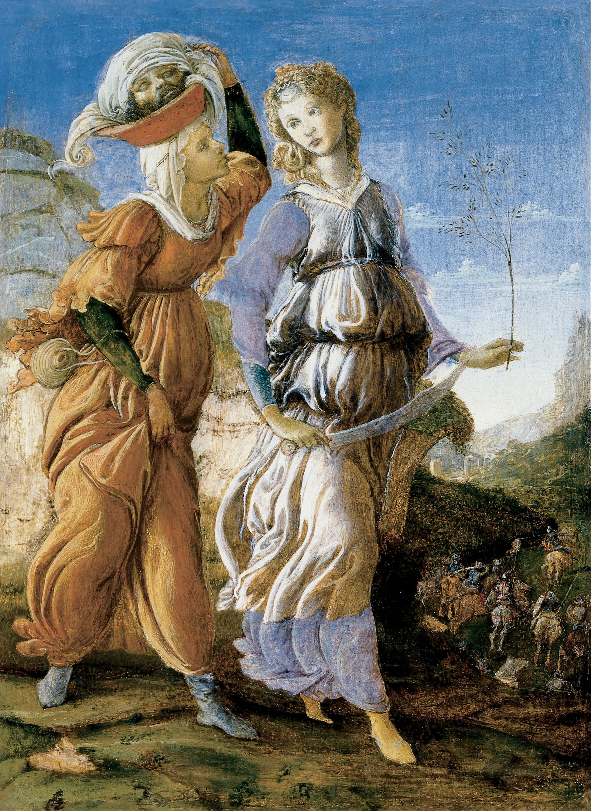 De Terugkeer van Judith naar Bethulië - Sandro Botticelli