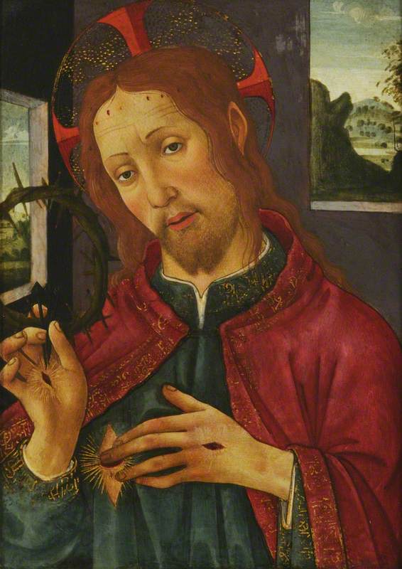 Christus met de doornenkroon - Sandro Botticelli
