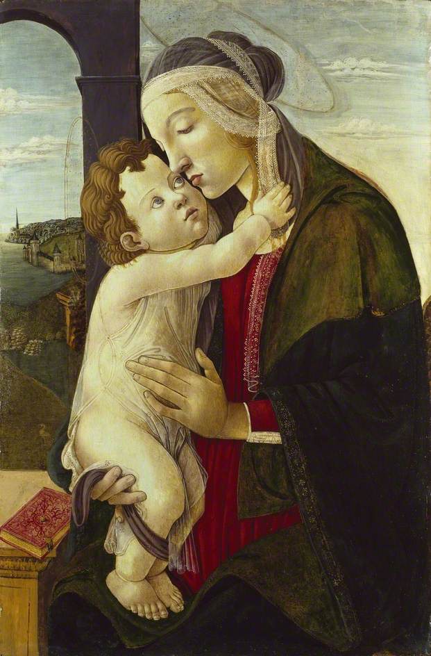 De Maagd en het Kind - Sandro Botticelli
