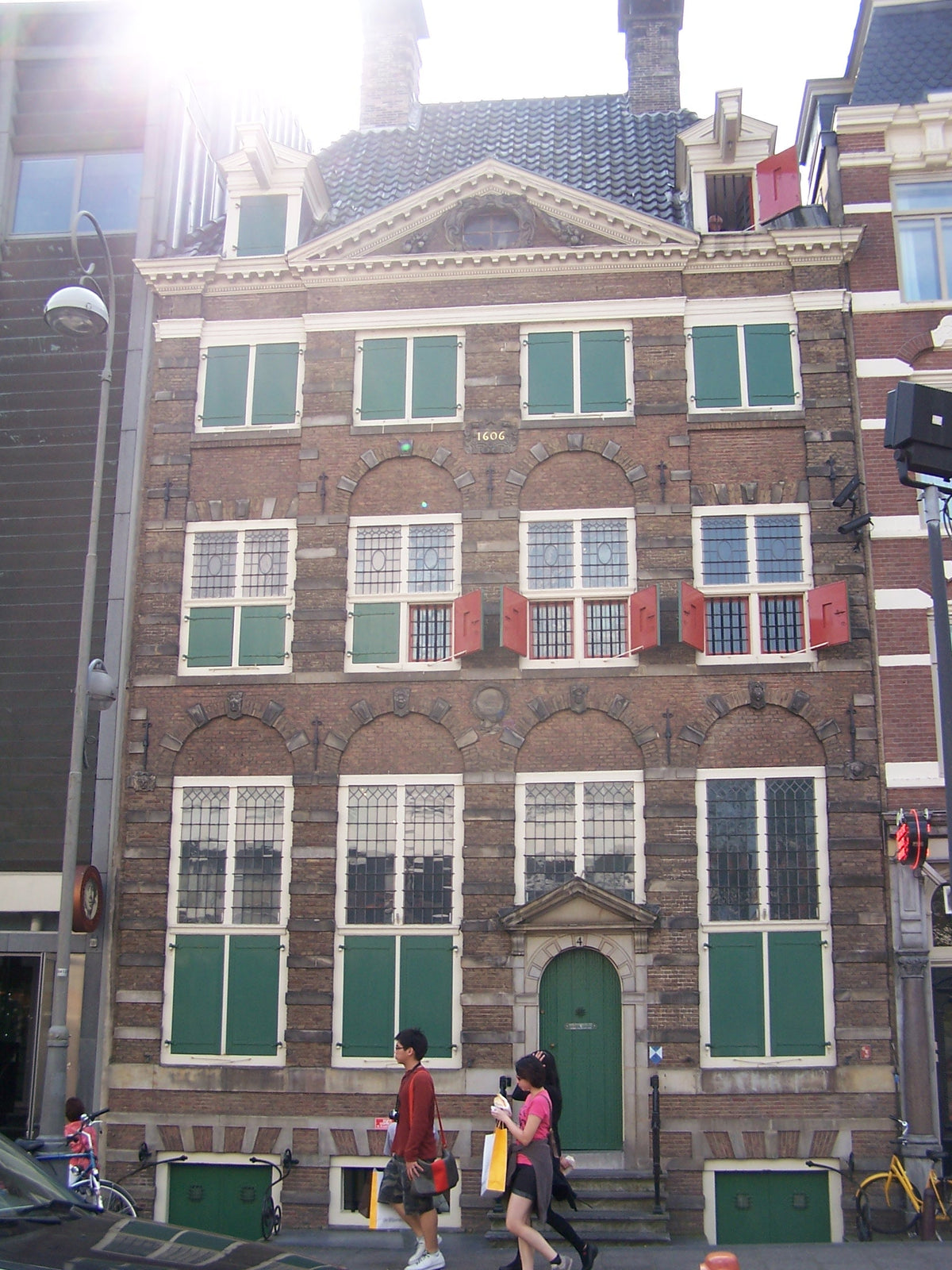 Maison de Rembrandt au 4 Jodenbreestraat à Amsterdam