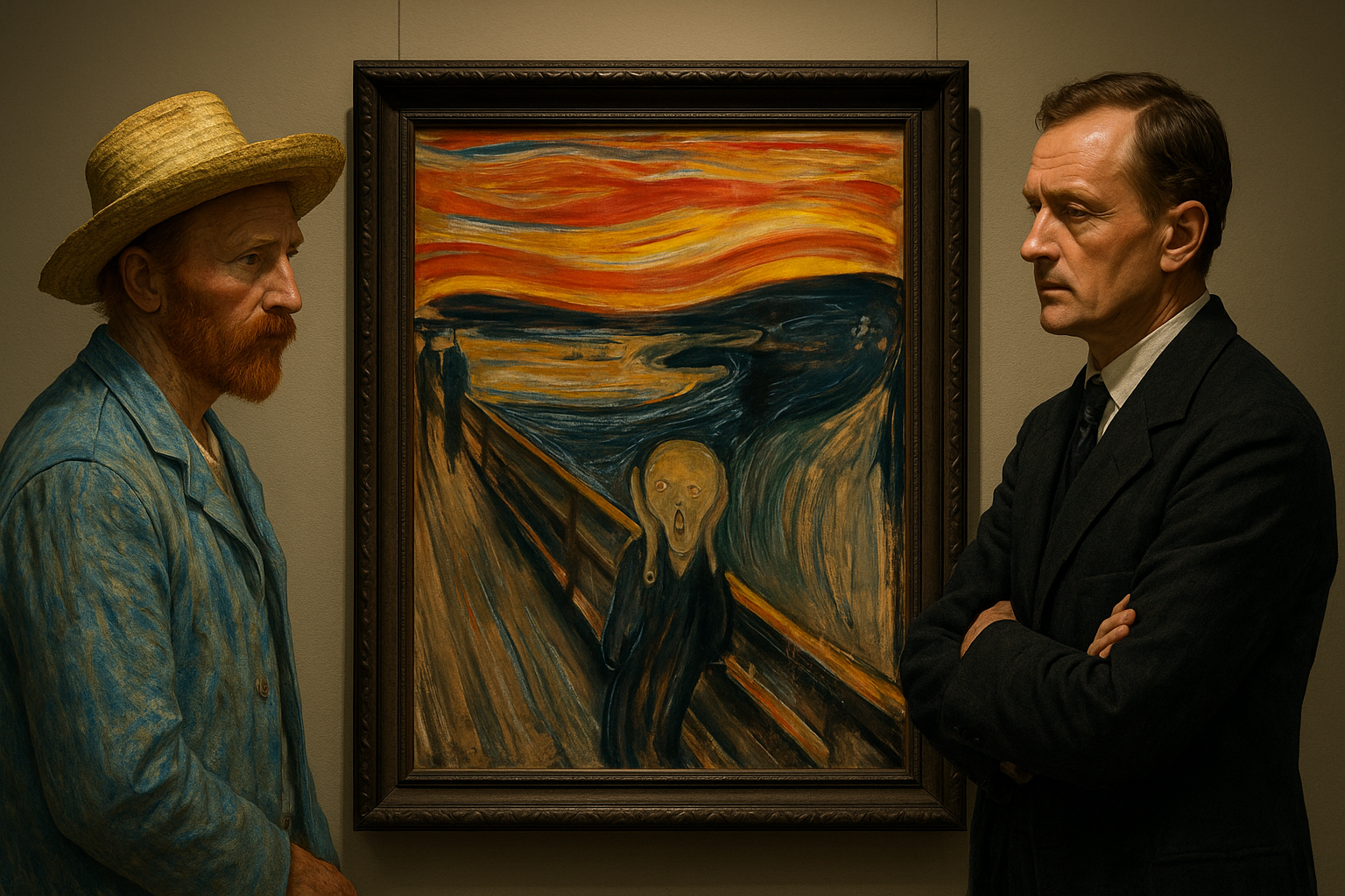 Van Gogh De Schreeuw: Wanneer Schilderkunst een Innerlijke Schreeuw Wordt