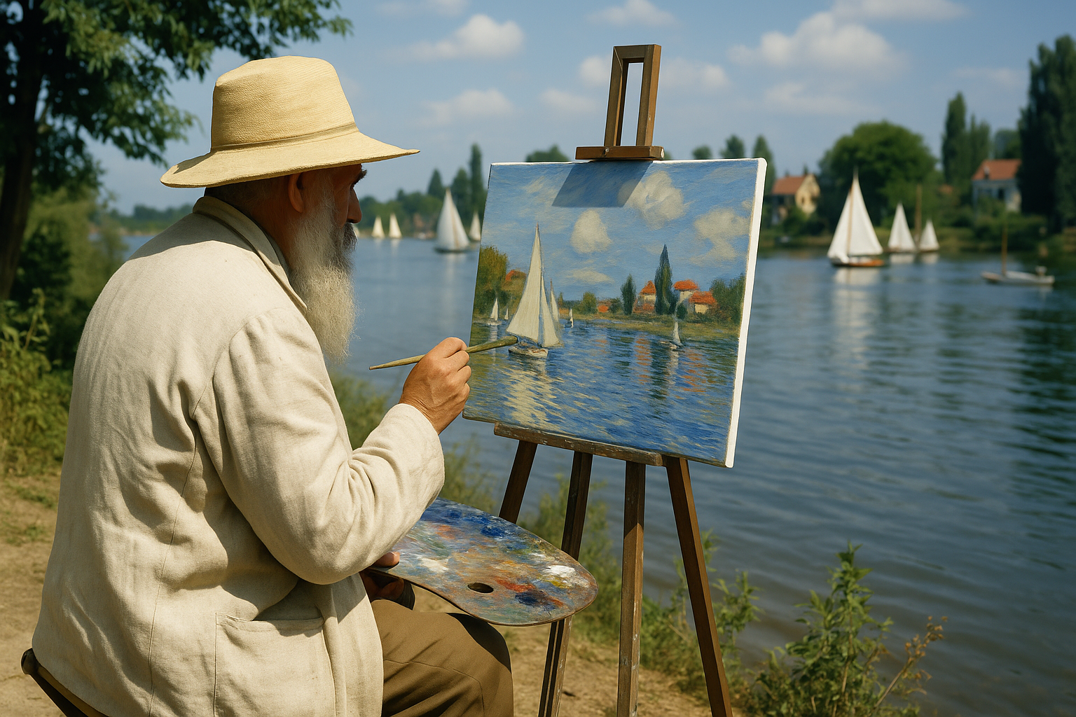 Claude Monet in Argenteuil: Wanneer het licht de Seine omarmt