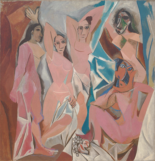 Pablo Picasso, Les Demoiselles d’Avignon, juin-juillet 1907, Museum of Modern Art (MoMA), New York