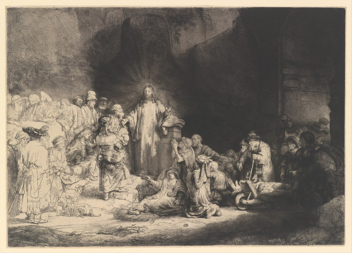La Pièce aux cent florins, chef-d’œuvre gravé de Rembrandt
