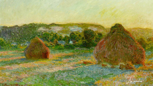 De hooibergen Monet