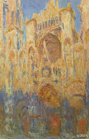 20 Beroemde Schilderijen van de Kathedralen van Rouen – Claude Monet