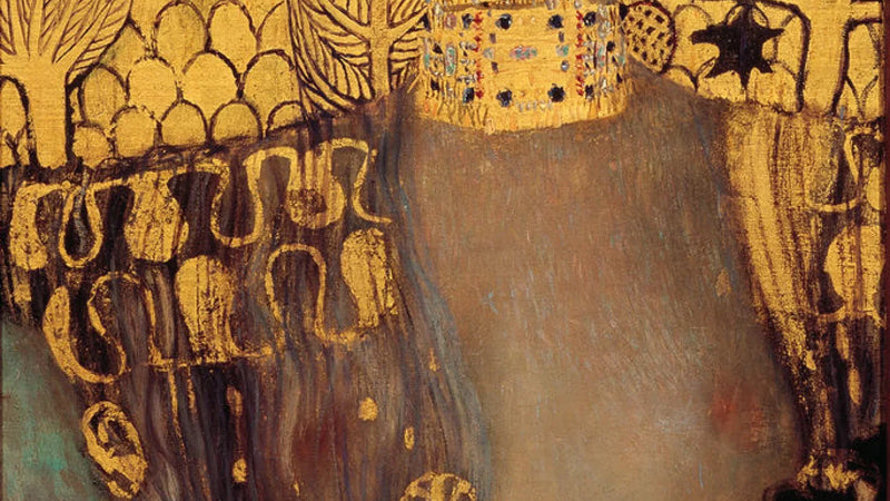Art Nouveau schilderij