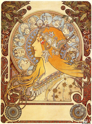 150 Beroemde Schilderijen van Alphonse Mucha