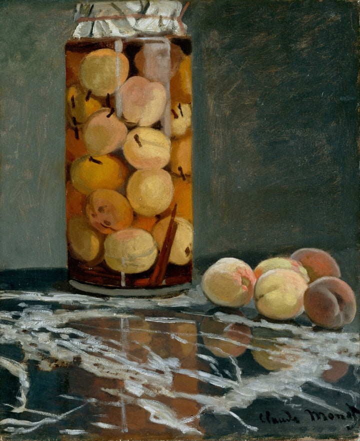 De perzikkruik - Claude Monet
