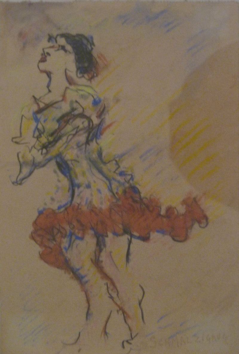 Dynamique d'une danseuse - Jules Schmalzigaug