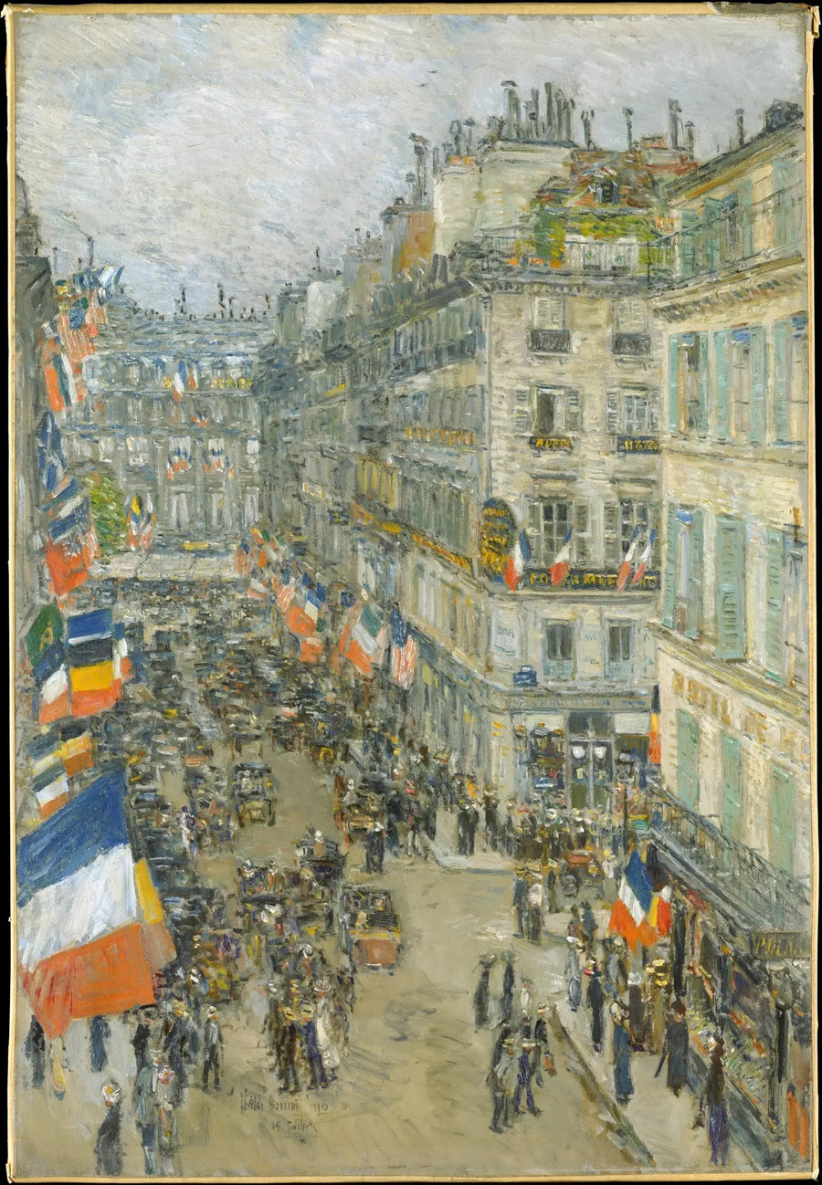 14 juli, Daunoustraat, 1910 - Childe Hassam

Source:
14 juillet, rue Daunou, 1910 - Childe Hassam