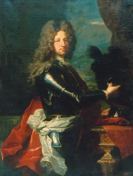 Portret van Marc de Beauvau (1676-1754) - Hyacinthe Rigaud