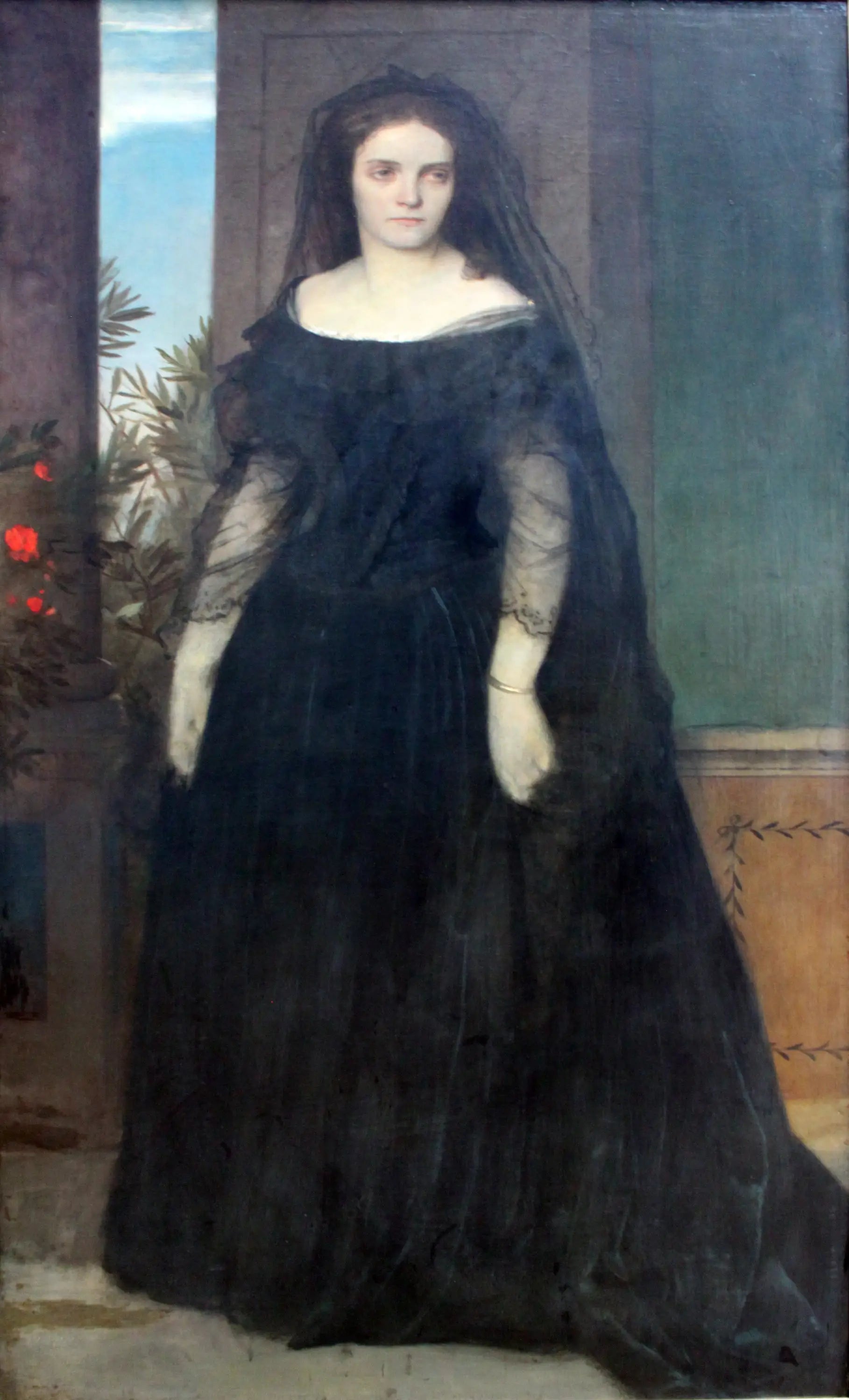 Portrait de l’actrice Fanny Janauschek - Arnold Böcklin - Alpha Reproduction