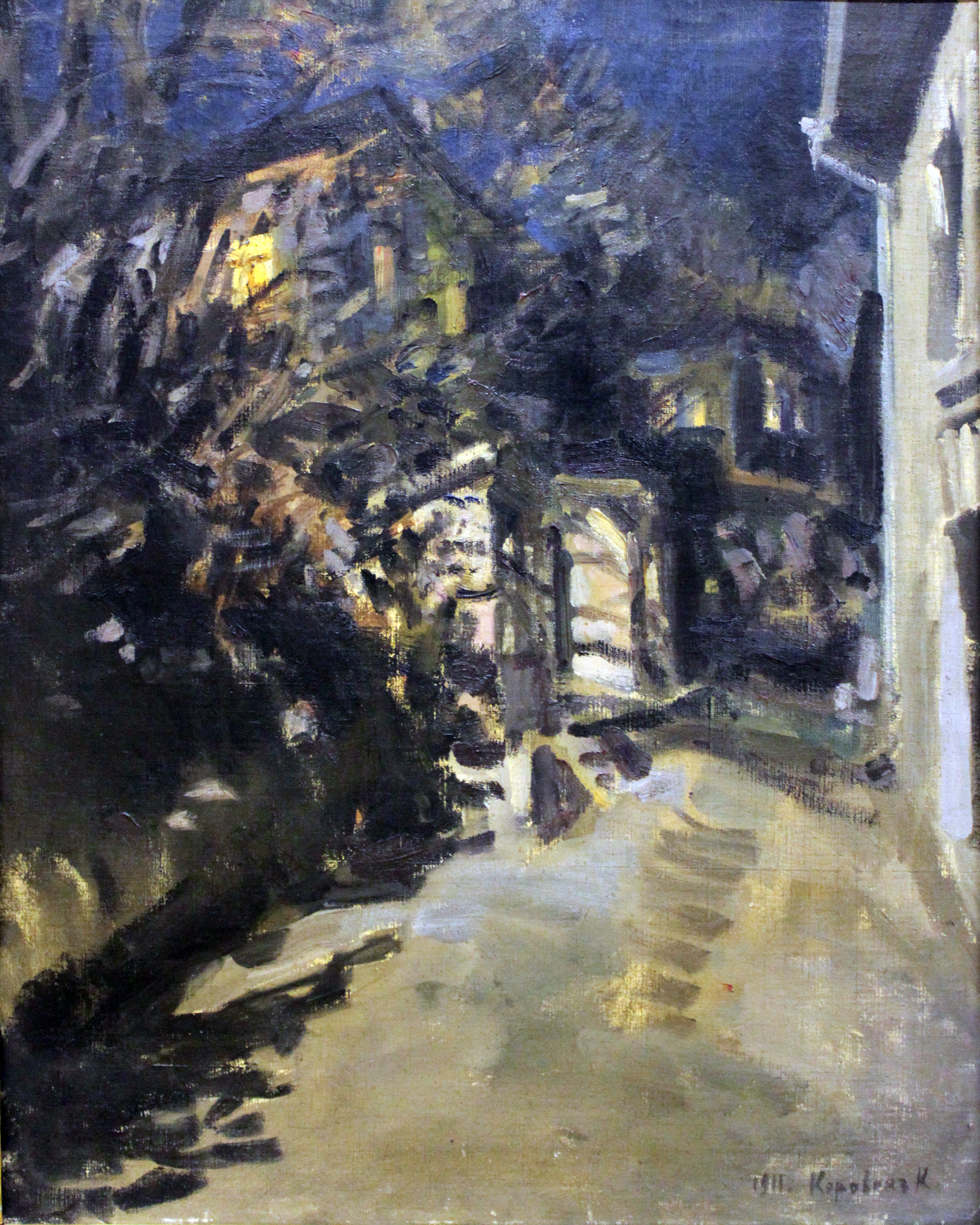 Croquis nocturne - Konstantin Korovin