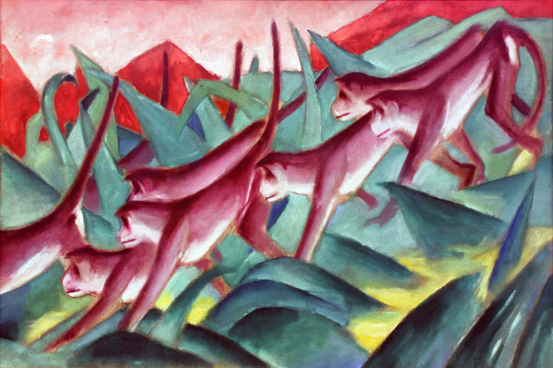 Apenfries - Franz Marc
