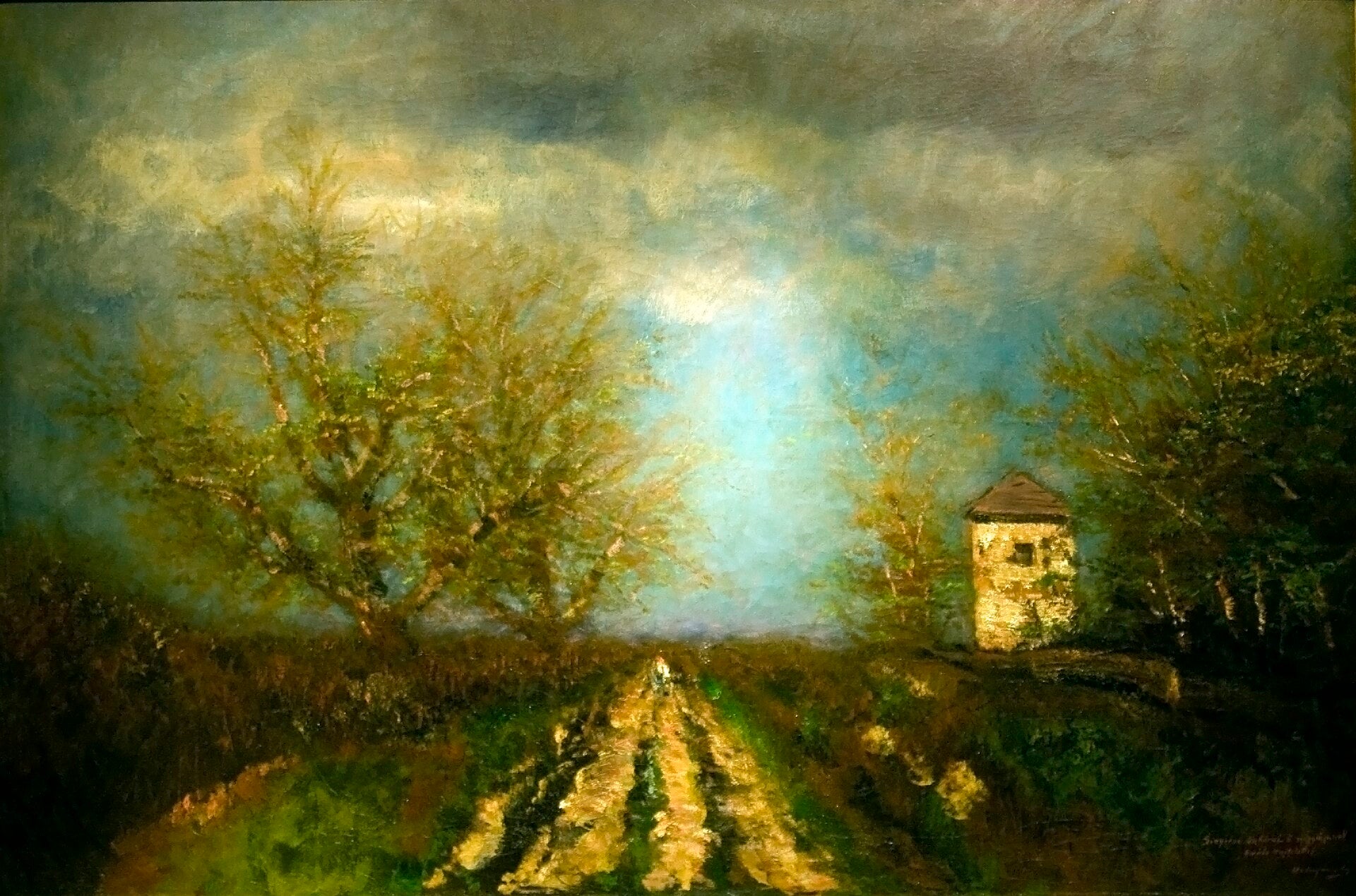 Après-midi d’automne, László Mednyánszky, Date non précisée
