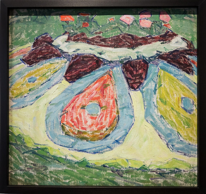 Parterre de fleurs en Crimée - Oleksandr Bohomazov