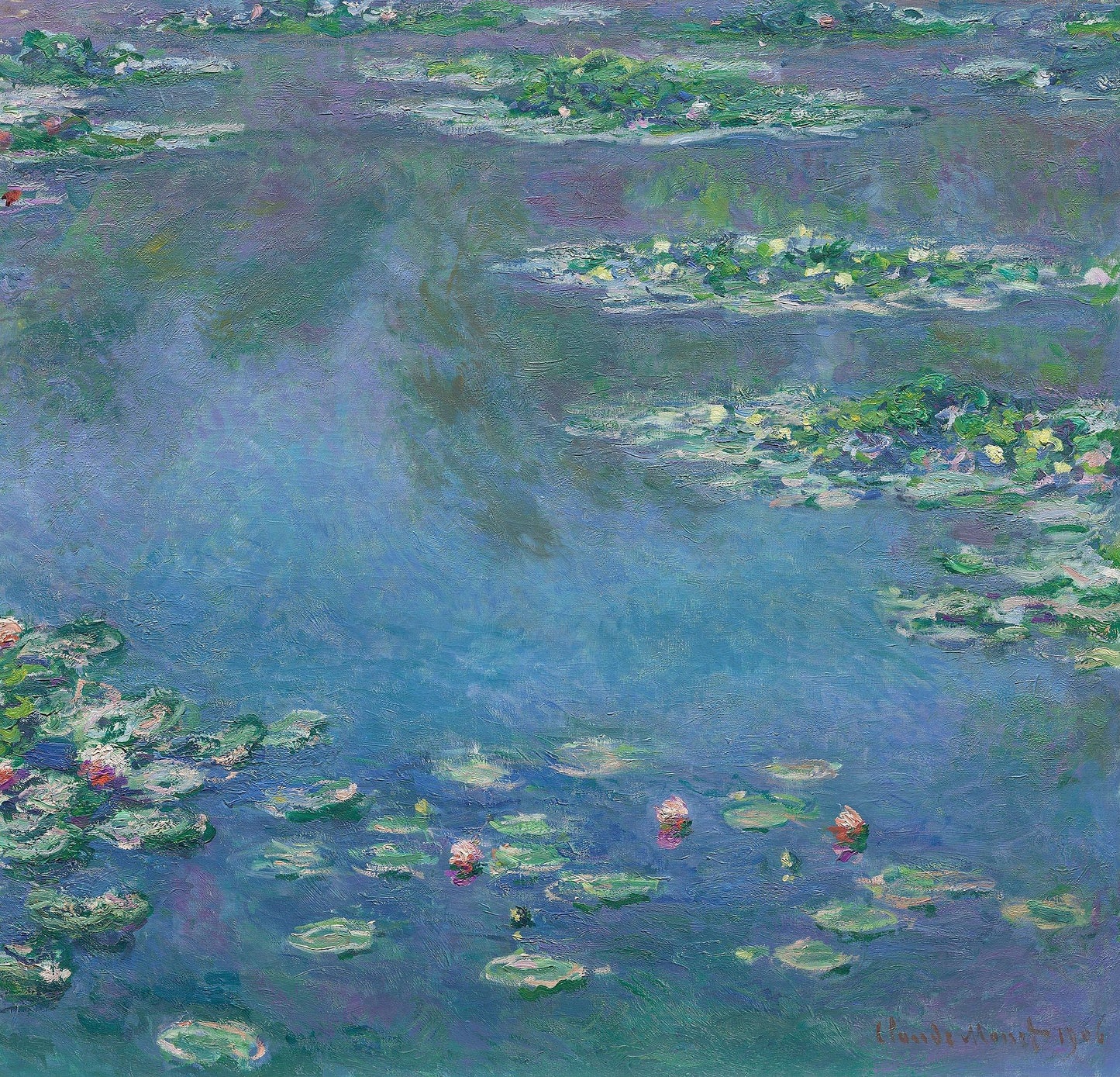 "De vijver met waterlelies" van Claude Monet (1906)