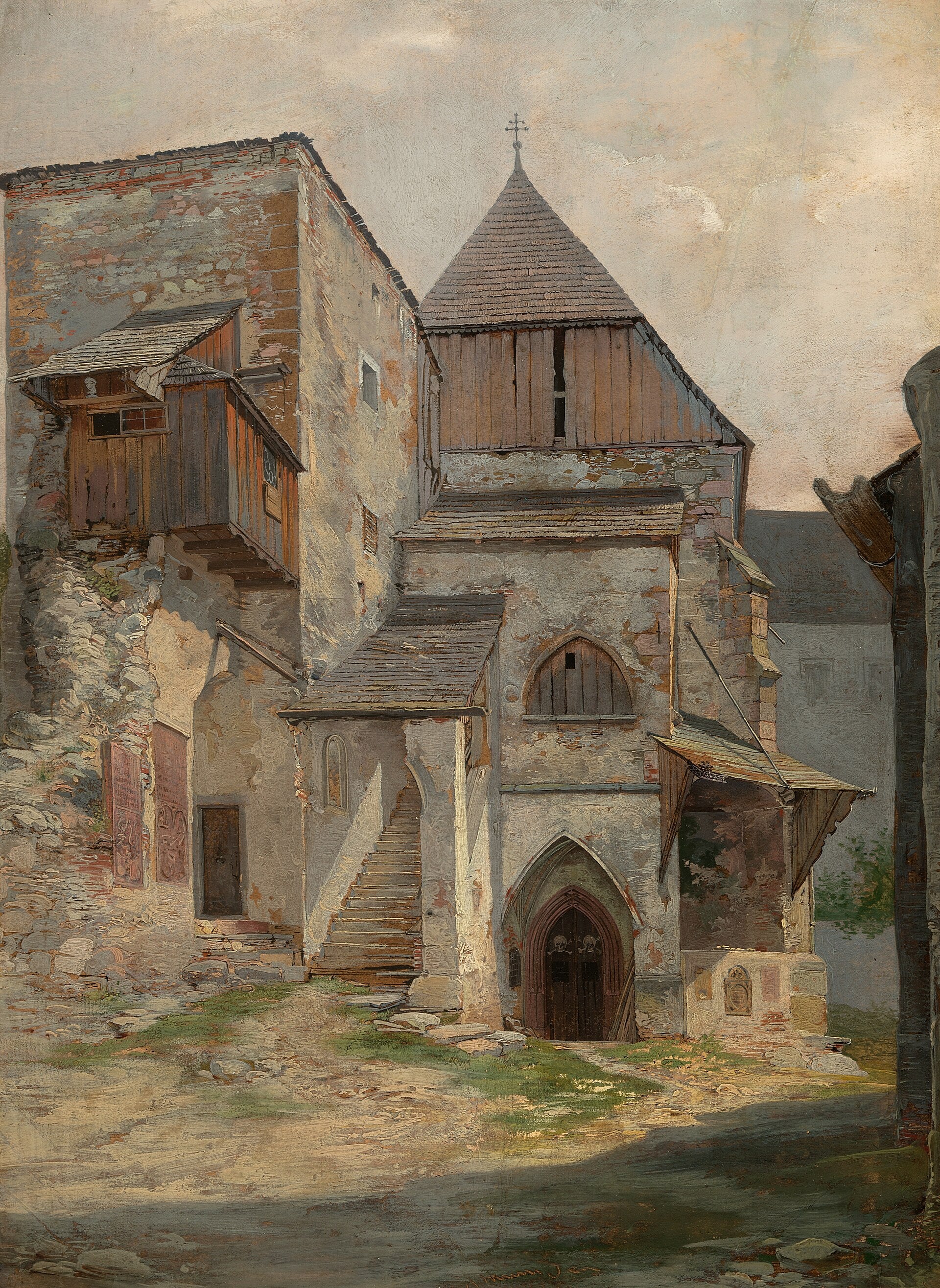 La Chapelle de Gmunden, Josef Mánes, 1842