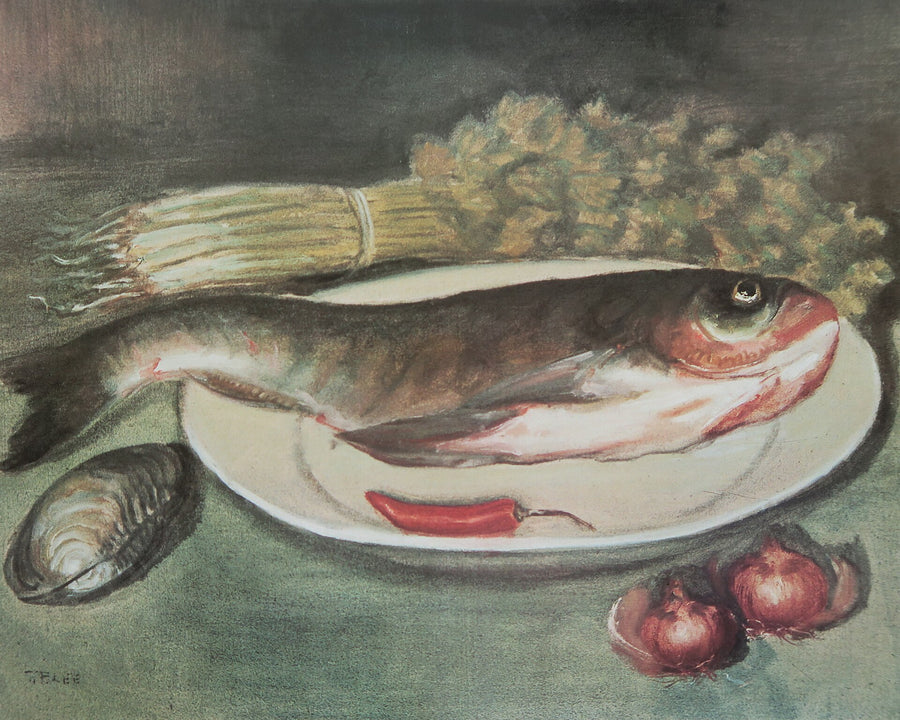 Poisson et céleri - Li Tiefu