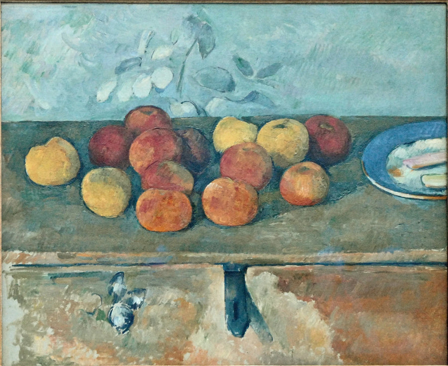 Appels en koekjes - Paul Cézanne