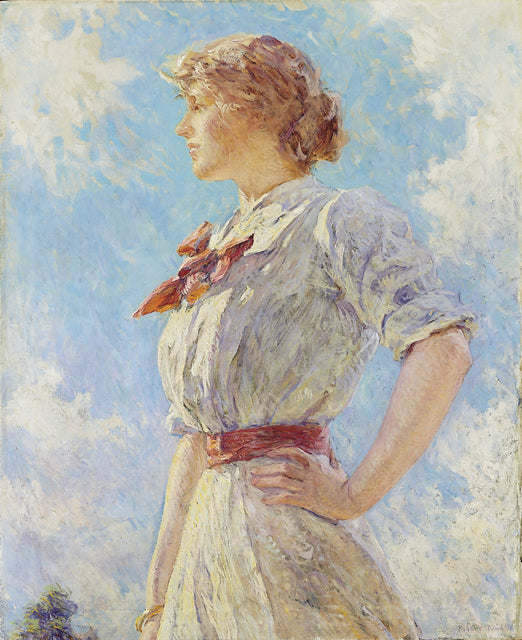 Contre le ciel - Robert Lewis Reid - Alpha Reproduction
