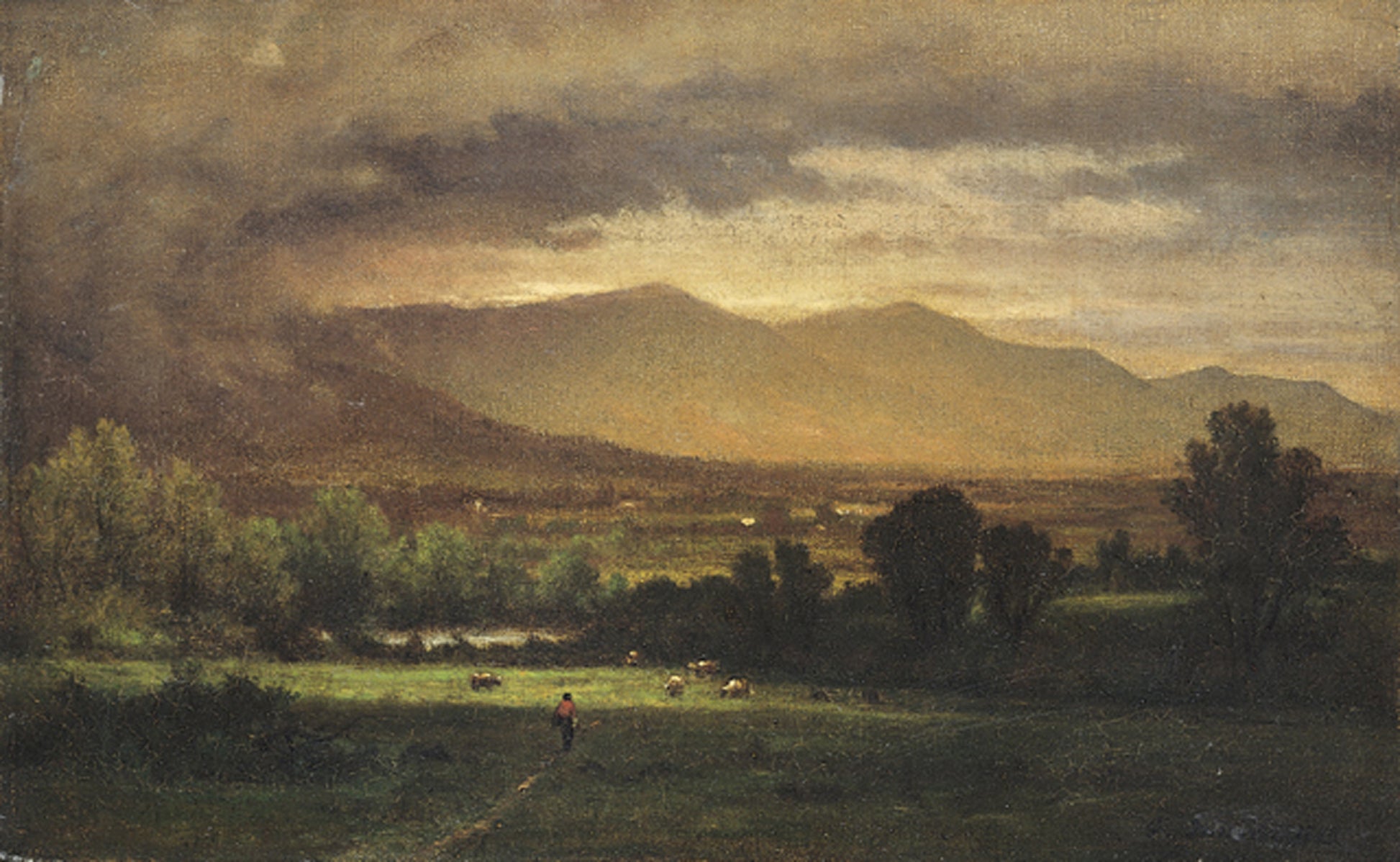 Vallée du Delaware (Brigham Young) - George Inness
