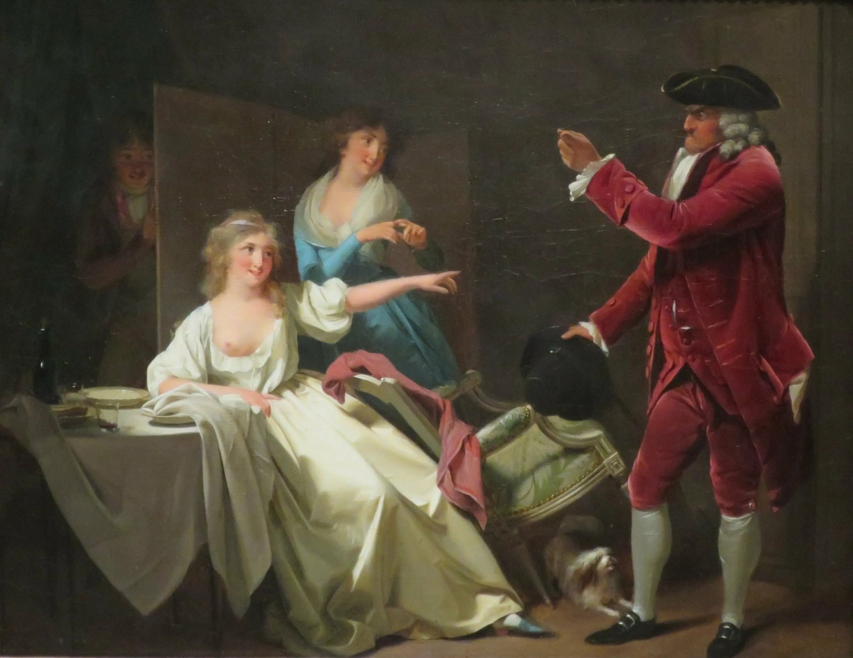 ’Oh quel fou!’ - Louis-Léopold Boilly - Alpha Reproduction