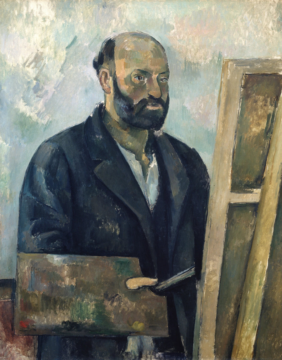 Zelfportret met palet - Paul Cézanne