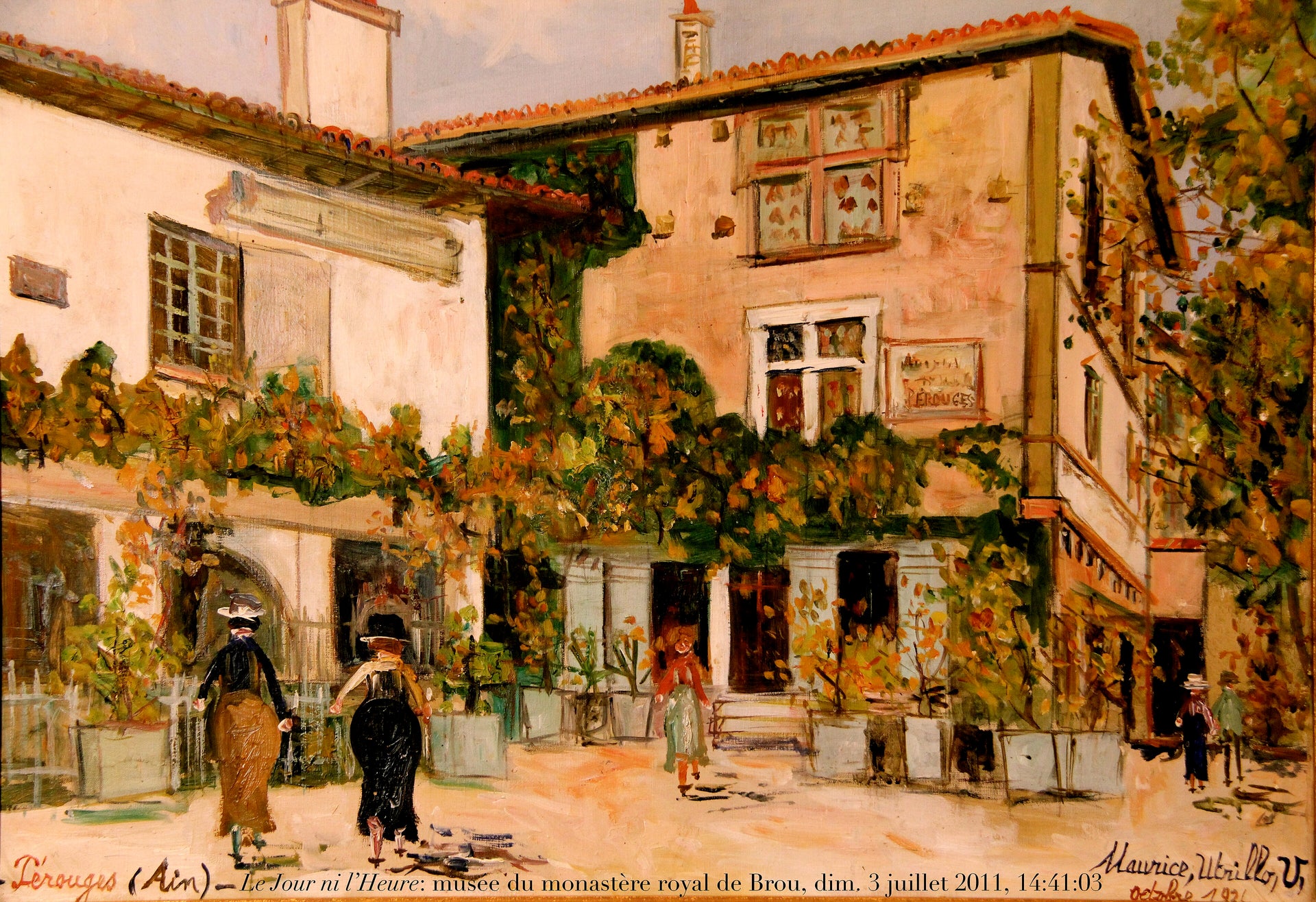 Le Jour ni l'Heure, Pérouges, Ain - Maurice Utrillo