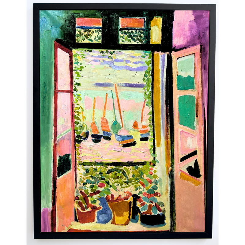 Open venster, Collioure - Henri Matisse