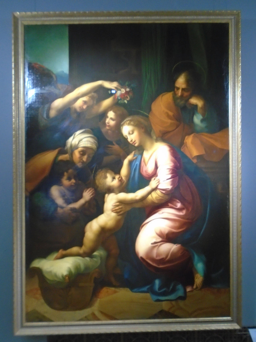 De Heilige Familie van François Ier - Raphael Sanzio