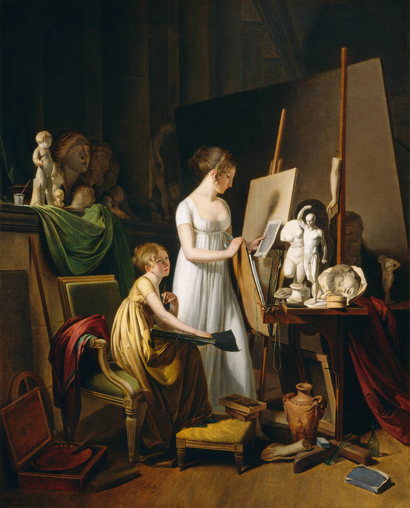 De werkplaats van een schilder - Louis-Léopold Boilly

Source:
L'atelier d'un peintre - Louis-Léopold Boilly