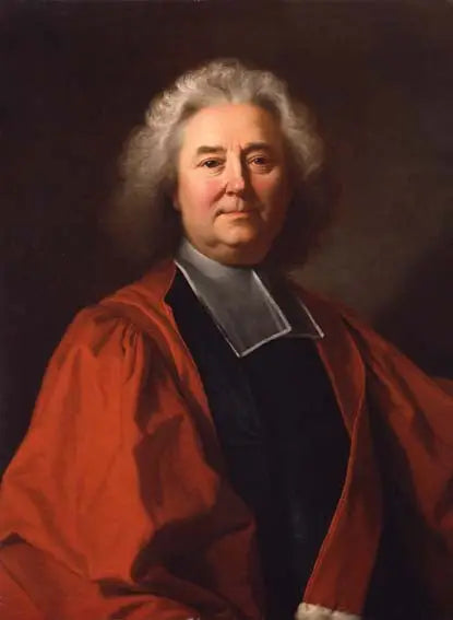 Portret van René Pucelle - Hyacinthe Rigaud