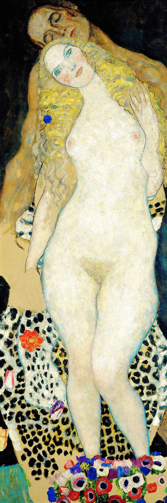 🌿🍎 Adam en Eva – Gustav Klimt (1917–1918)