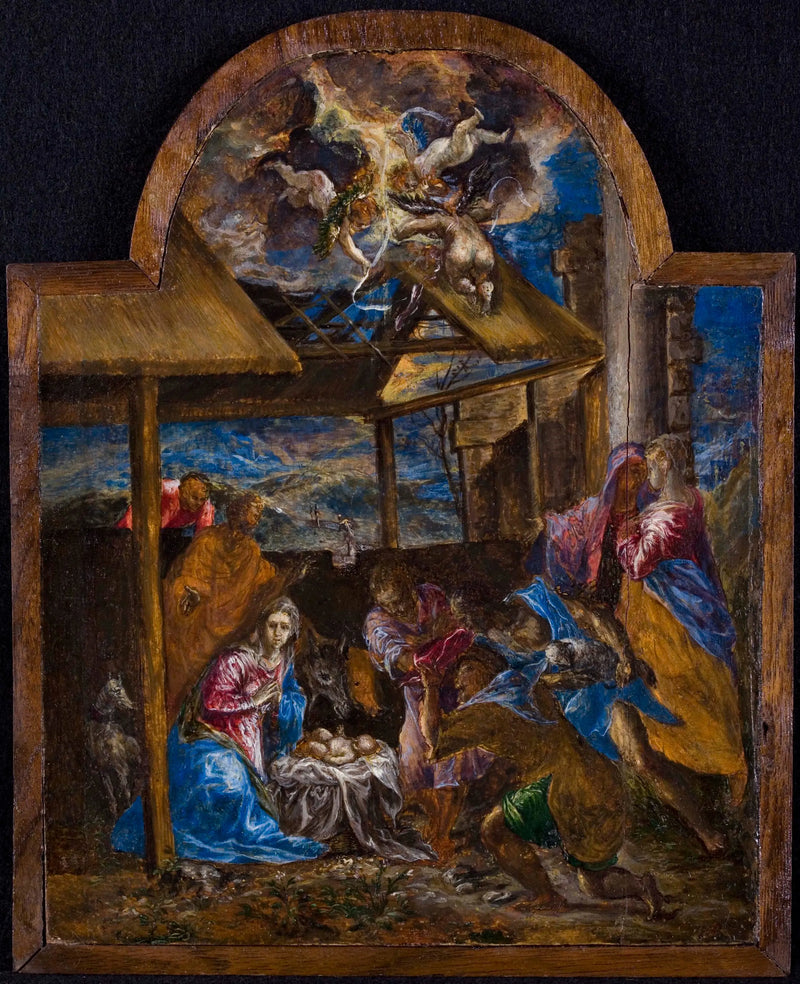 Aanbidding, 1570 - El Greco