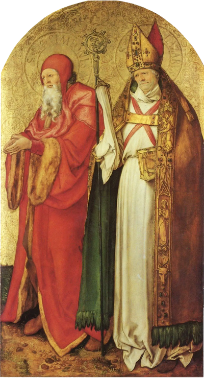 Autel de Jabach: Saints Siméon et Lazare - Albrecht Dürer - Alpha Reproduction