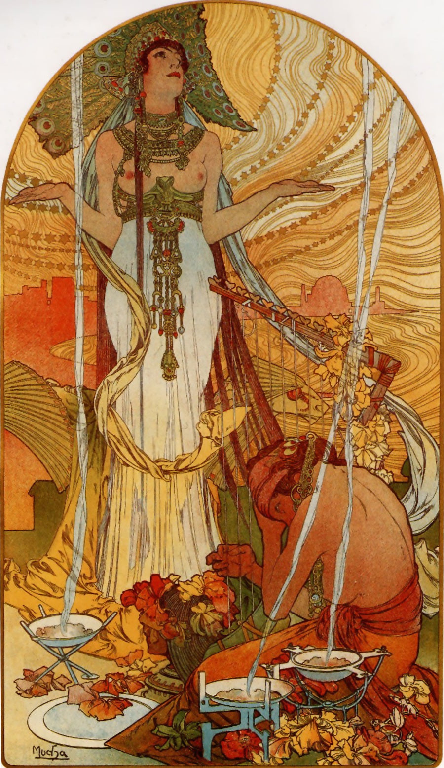 Salammbô - Alphonse Mucha
