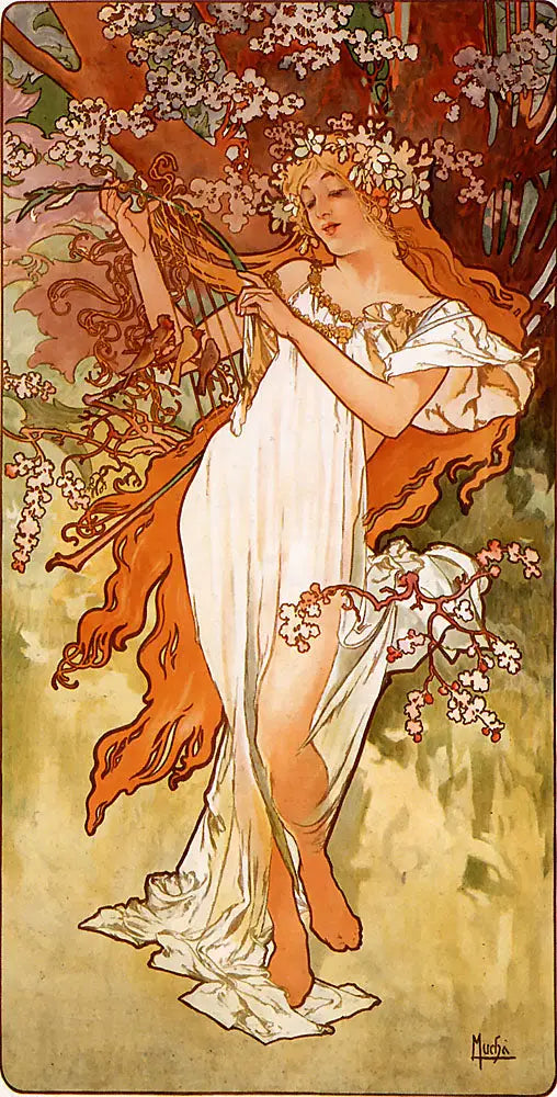 Lente - Alphonse Mucha