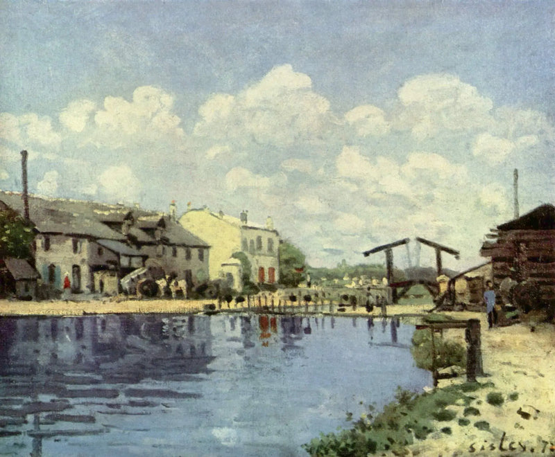 Het Saint-Martin-kanaal - Alfred Sisley