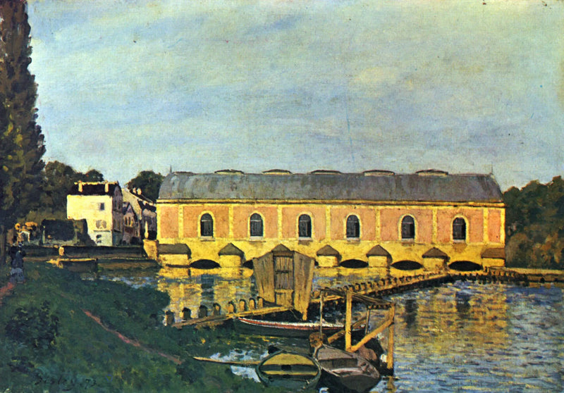 De Machine van Marly - Alfred Sisley