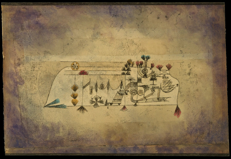 Tafel van de Zielen van Allerheiligen - Paul Klee