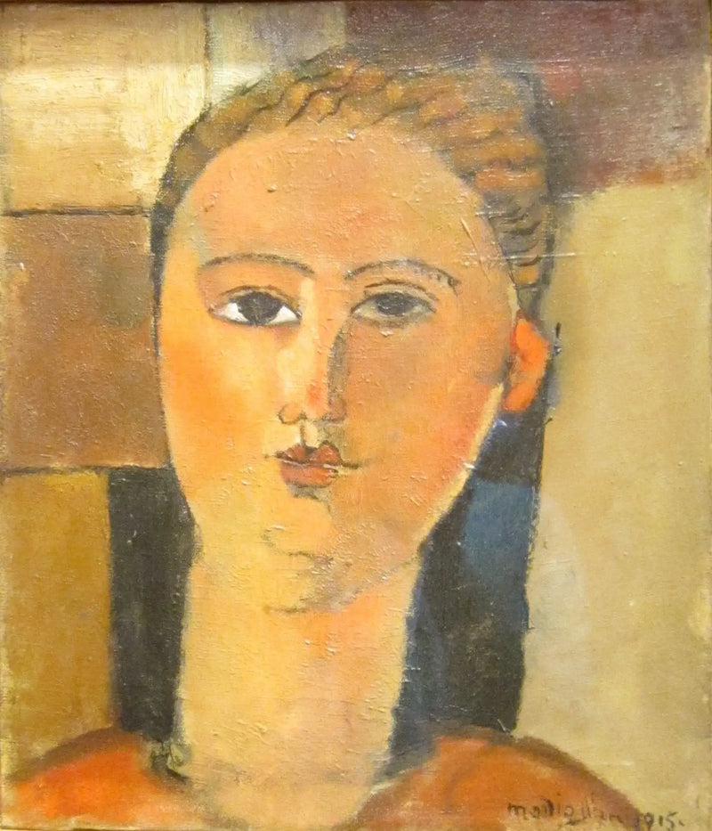 Roodharige Meisje - Amedeo Modigliani