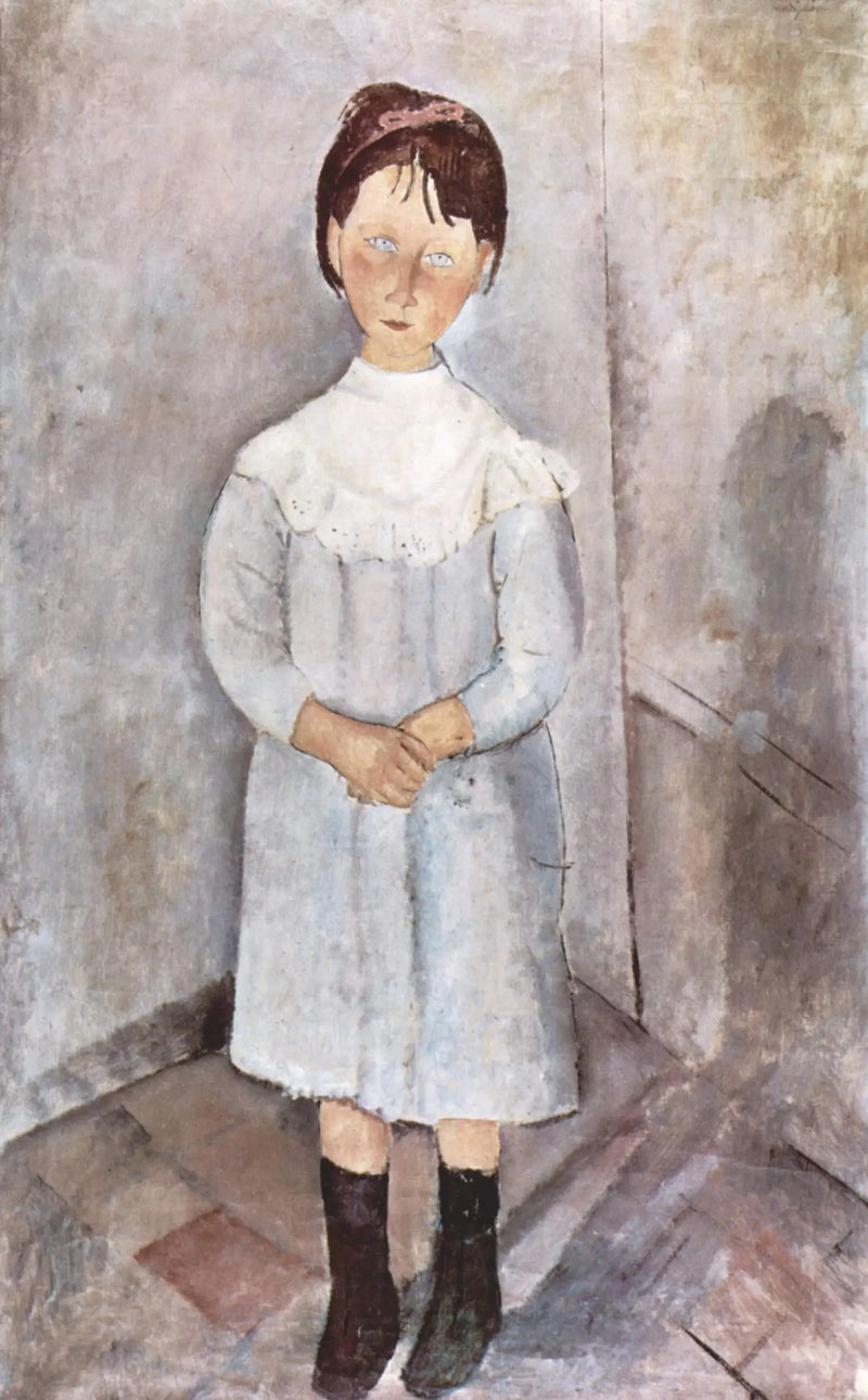 Blauw lint - Amedeo Modigliani