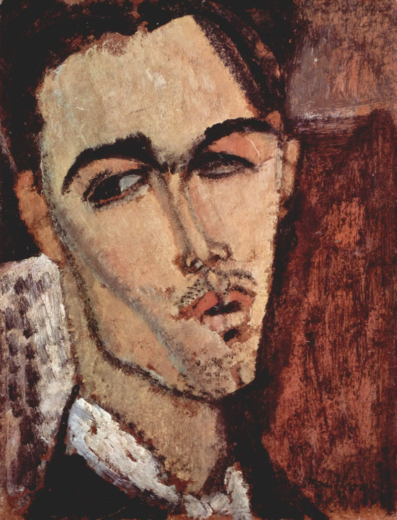 Portret van Celso Lagar - Amedeo Modigliani